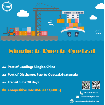 Ocean Freight Rate Shenzhen To Puerto Quetzal Guatemala