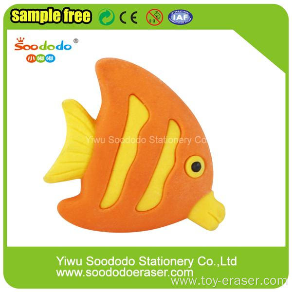 Fish Shaped Eraser,Food big erasers for kids