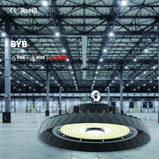 150W UFO LED High Bay Lights: Adjustable Industrial Warehouse Lighting with 5 Year Warranty