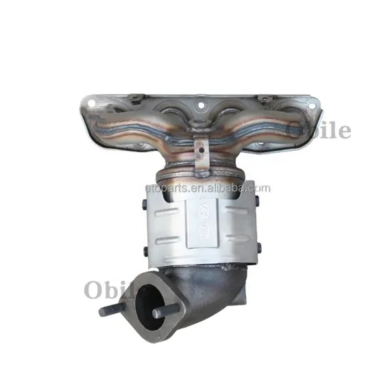 High Quality Direct Fit Stainless Steel Three Way Exhaust Catalytic Converter for Sportage 2010 2.0L Front Part