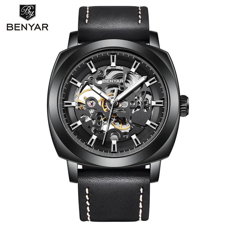 By Benyar Watch 5121 Automatic Mechanical Movement Waterproof Sport Luxury Watches for Men