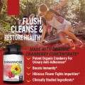 D-Mannose Capsules Cranberry Fruit Powder Fast Detox Flush