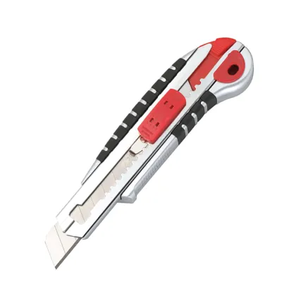 Blade18mm Box Cutter Utility Knives ABS TPR Handle