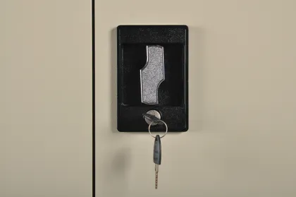 Full height steel office cupboard cabinet