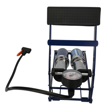 Double Cylinder Air Pressure Bicycle Foot Air Pump: Efficient Inflating Solution for Your Ride