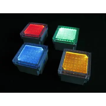Colorful in ground light - Solar Brick Lights
