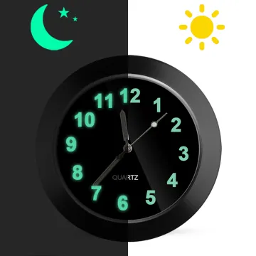 Auto Gauge Clock Mini Car Air Vent Quartz Clock with clip Auto air outlet Watch Car styling Air Vent Clip Pointer Clock