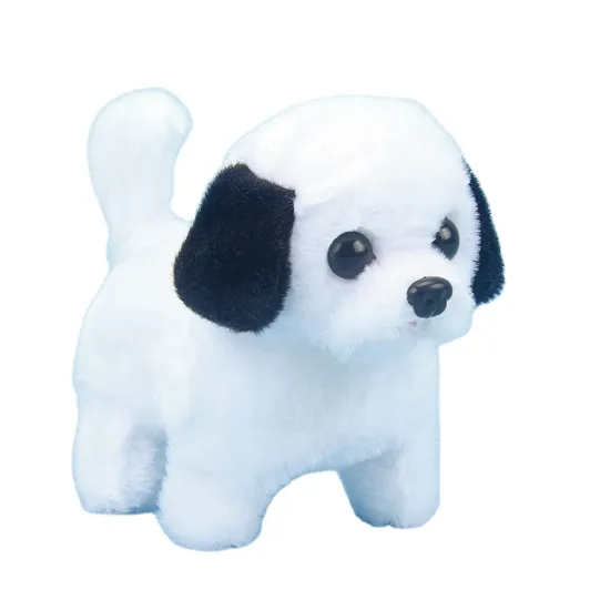 Baby puppy toy electric plush toy dog creative new products multi-color customizable  kids electric toy