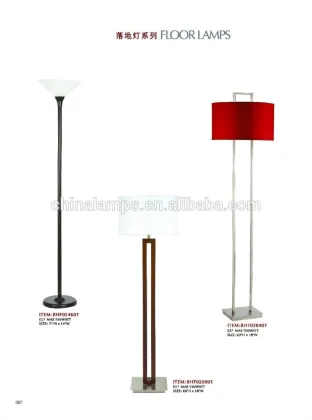 Chinese antique lamps replica lighting floor standing lamp ok lighting floor lamps with linen lampshade for hotel lighting UL