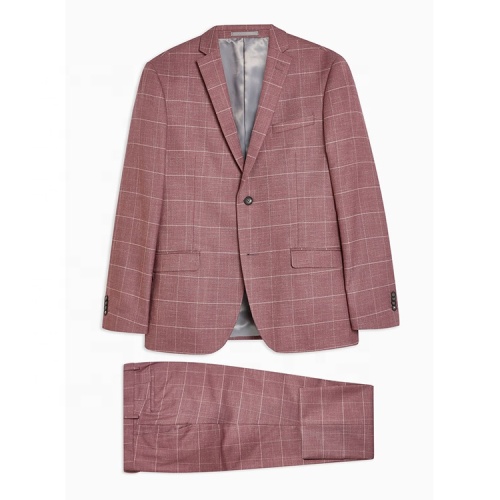 חליפה אדומה ספרדית מודרנית עם עיצוב מסיבה מסוגנן