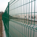 3D Curved boundary wall wire fence