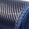 Plain twill 3k carbon fiber aramid hybrid fabric