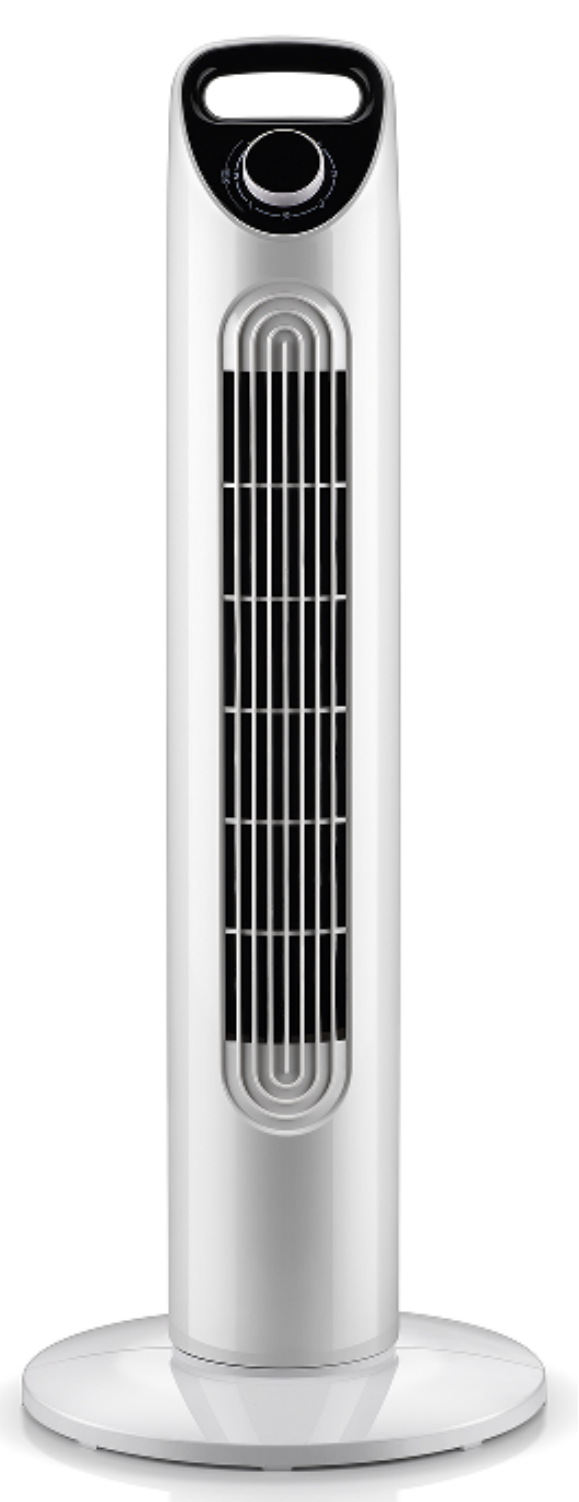 Mechanischer Kontrollknopf -Turmventilator