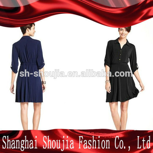 women summer 2014 newest style middle sleeve office dress, sexy women dress, lady office dress