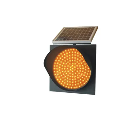 Solar Portable Traffic Light with Surface Traffic Lights Bulb