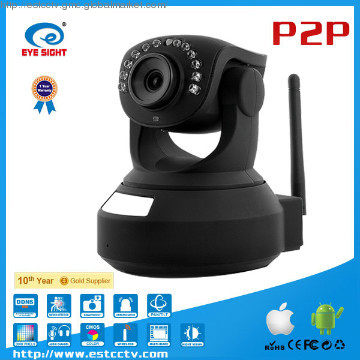 H.264 megapixel pan tilt TF card IP camera plug and play ip camera