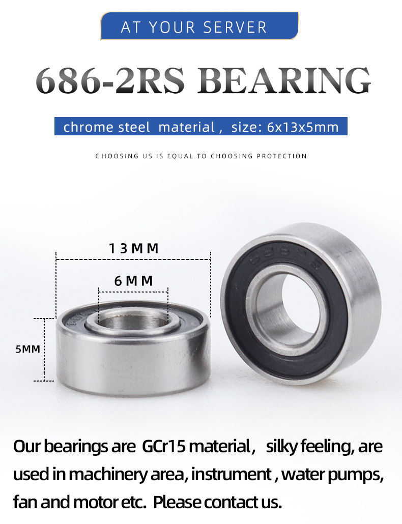 686 2rs Bearing 02