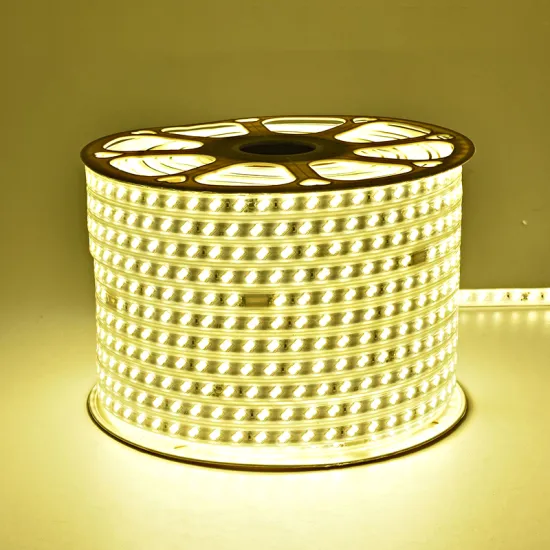 50m 100m High Voltage 120LEDs/m Dimmable Waterproof 5630 Natural White Double Row LED Strip Light 220V