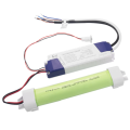 Paquete de potencia de emergencia LED con luz indicadora
