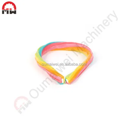 Factory Price Rainbow Sour Belt Candy Extruder Machine