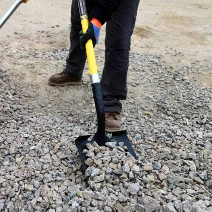 D-HANDLE TRANSFER SHOVEL