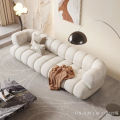 Set de sofá de tres plazas inspirado en italiano
