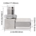 Auto Oxygen Sensor Adapter 90 Degree Extender