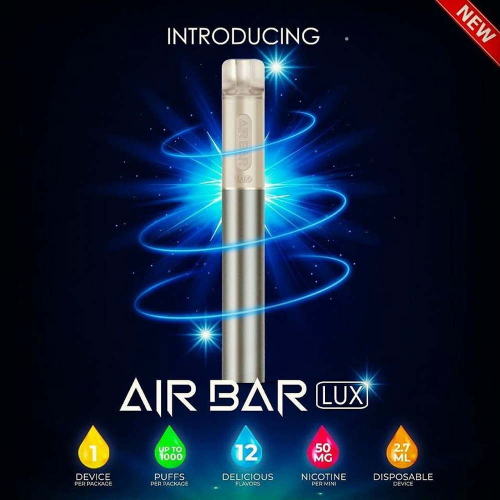 Hộp thiết bị dùng một lần Air Bar Lux - dâu tây kiwi