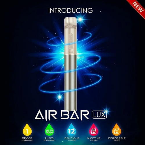 Vagem de dispositivo descartável Air Bar Lux - kiwi morango