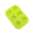 6 moldes para hornear de silicona Cupcake Pan Muffin Pan