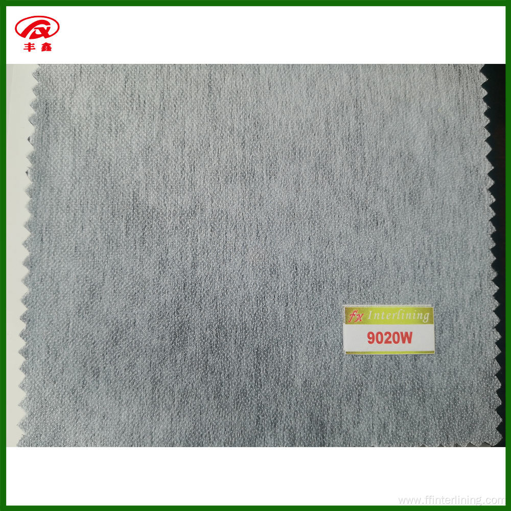 50% polyester50%nylon hotmelt adhesives nonwoven interlining