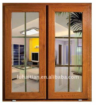 New hot selling products pvc casement window with grill design and professional produce