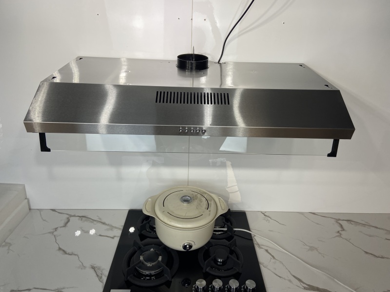 High Quality 60/90cm Stainless Steel Touch Control Cooker Hood Kitchen Slim Under Cabinet Range Hood Exhaust Hood