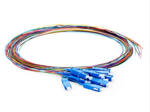 Traço de cor com código de cores de fibra SC