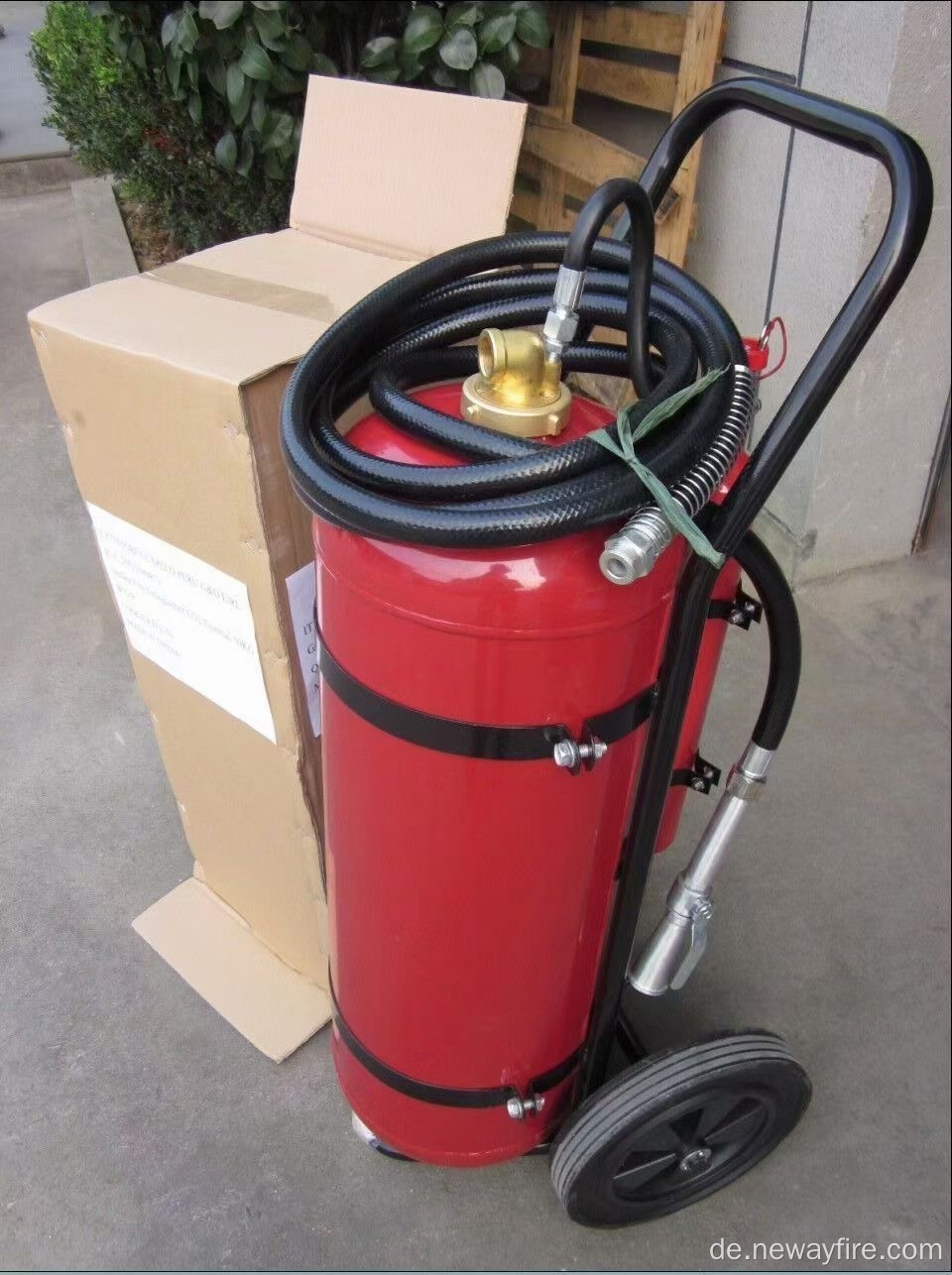 50 kg Trockenpulver Feuerlöscher