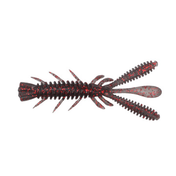 Wholesale 5cm/6cm/7cm Black Pit Soft Bait - Floating Water Shrimp for Sea Fishing