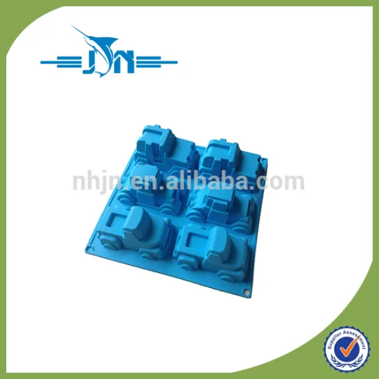 6 Truck Jeep Car Shape Silicone Cake Baking Mold Cake Pan Muffin Cups Handmade Soap Moulds Biscuit Chocolate Ice Cube Tray