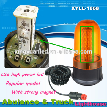 High Power Auto led beacon light/ Orange amber/Emergency/ warning led lights for forklift,ambulance, fire,truck