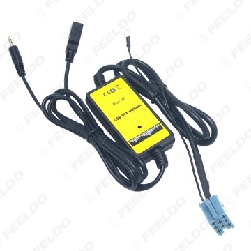 8Pin Adapter for Audi: Auto Radio Interface USB Aux-in MP3 Player with CD Charger