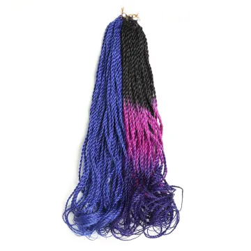 Ombre braiding Hair 2x senegalese twist Synthetic New style in 2019 Synthetic Hair