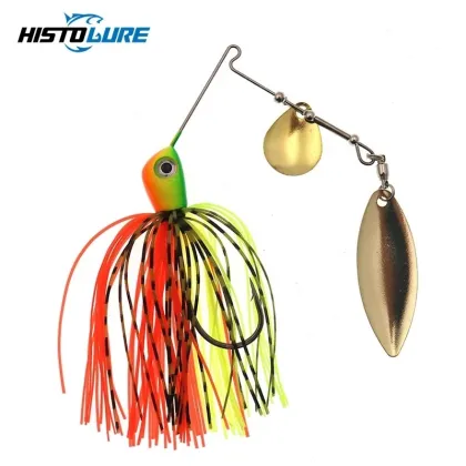 Customize Spinner Bait 19g Metal Spoon Fishing Lure for Bass