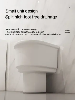 The introduction of the mop sink