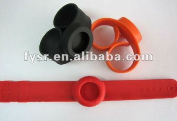 Fashion watch accessories silicone watch bands