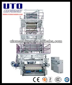 Three to five layers co-extrusion film blowing machine, film extruder