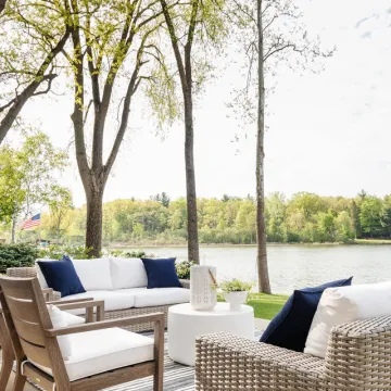 Teak Wood Sofa Set: Outdoor Garden Rattan Aluminium Patio Furniture