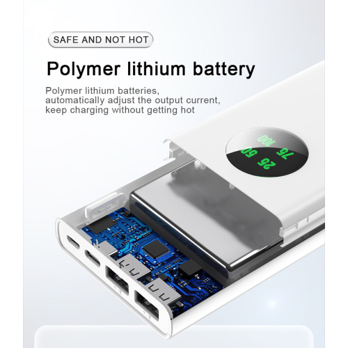 LCD 10000mAh Multifuncional Practical Travel Charger