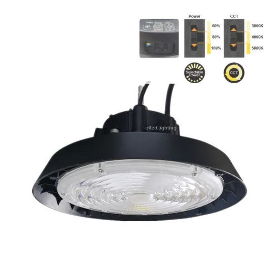 CCT Switchable UFO LED High Bay Light for Industrial Use