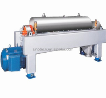 Horizontal Screw Decanter Centrifuge for Soybean Protein Isolation Dehydration in Industrial Scale