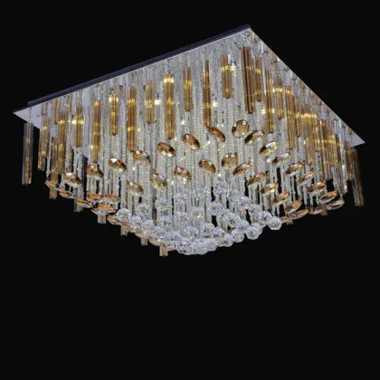 square ceiling light led chandeliers for bedroom