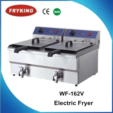 Stainless Steel 304 commercial deep fryer temperature control